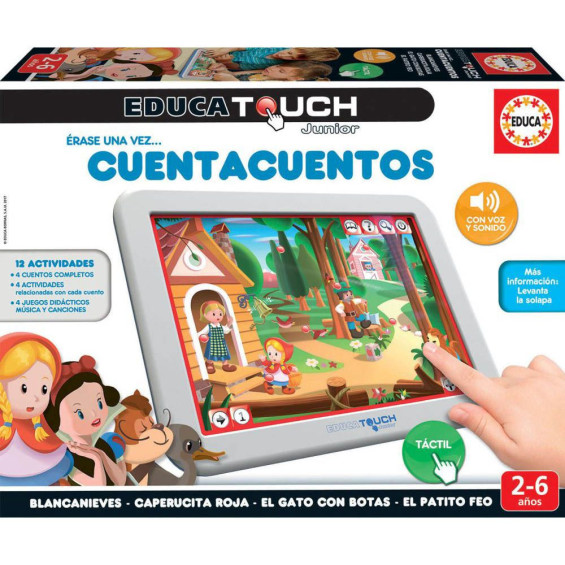 Educa Touch Junior Érase una Vez... Cuentacuentos Juego Educativo