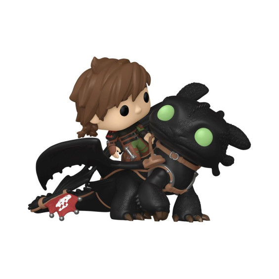 Funko Pop! Rides Cómo Entrenar a tu Dragon 2 Figura de Vinilo Hiccup con Desdentao