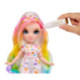 MGA Rainbow High Color & Create Muñeca Ojos Azules