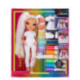 MGA Rainbow High Color & Create Muñeca Ojos Verdes