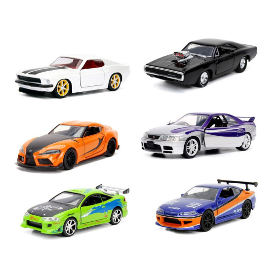 Fast & Furious Vehículo de Metal 1:32 Varios Modelos