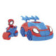 Spidey And His Amazing Friends Vehículo Web Strike 2 en 1
