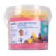 Manualidedos Cubo Crea con Slime de Arena