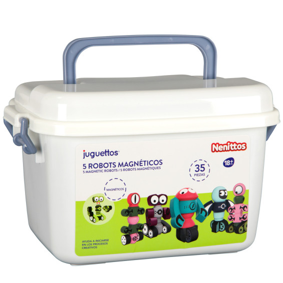 Nenittos 5 Robots Magnéticos