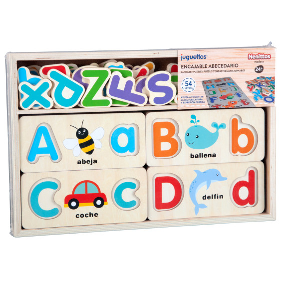 Nenittos Encajable Abecedario 54 Letras