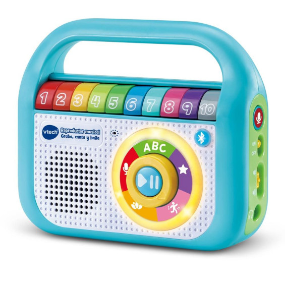 VTech Baby Reproductor Musical Graba, Canta y Baila