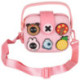 Bolso Cuadrado Rosa Goma Eva