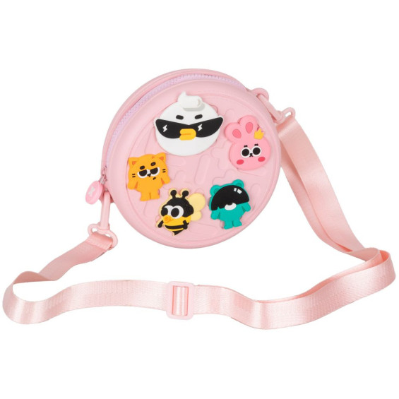Bolso Redondo Rosa Goma Eva