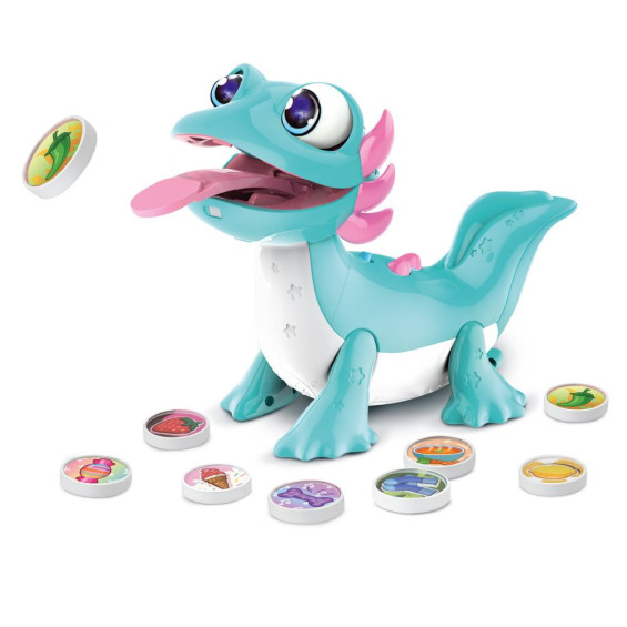 VTech Glotón mi Ajolote Malote Mascota Interactiva