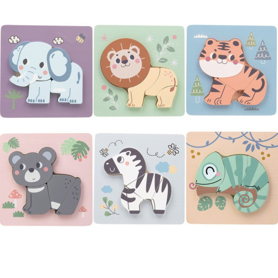 Imaginarium Natural Puzzle 6 Animales