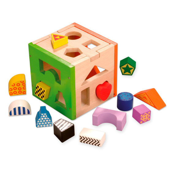 Nenittos Mi Cubo de Madera Clasificador