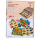 Nenittos Cajón 4 Puzzles de Madera