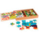 Nenittos 4 Puzzles de Madera