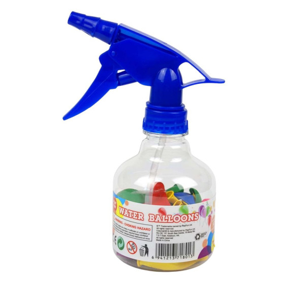 Botella de Agua con 50 Globos