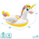 INTEX Unicornio Hinchable 198 x 140 x 97 cm.