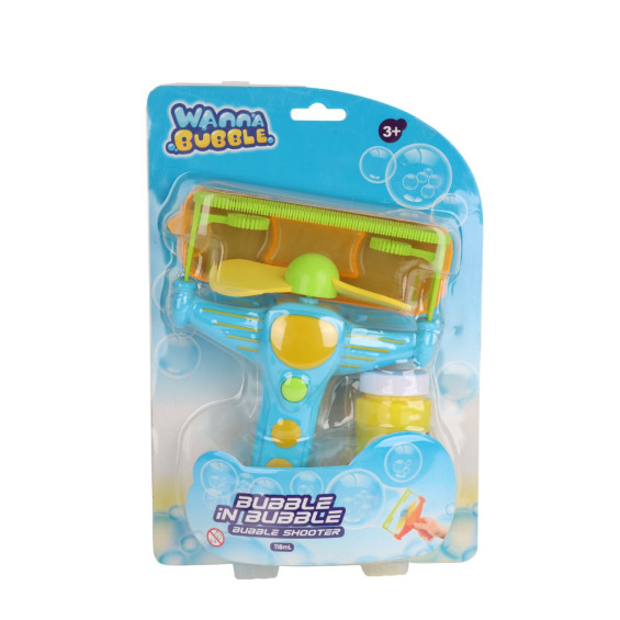 Ventilador de Pompas Doble con Líquido para Pompas 120 ml Varios Modelos