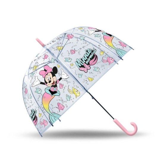 Minnie Paraguas Transparente Campana 46 cm