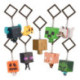 Minecraft Chibi Backpack Buddies Llavero Varios Modelos