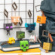 Minecraft Chibi Backpack Buddies Llavero Varios Modelos