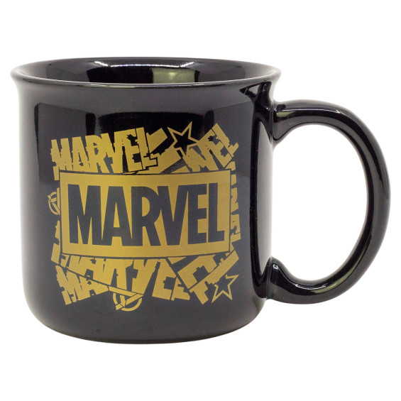 Marvel Taza de Cerámica de Desayuno 400 ml en Caja Regalo Golden Treasure