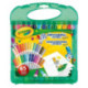 Crayola Maletín Rotuladores Lavables 65 Piezas