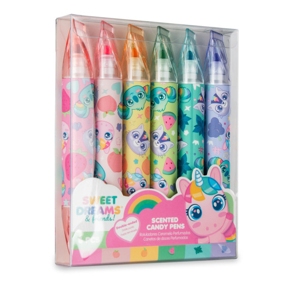 Sweet Dreams and Friends Estuche de Marcadores Caramelo Perfumados