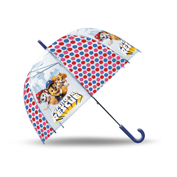 Paw Patrol Paraguas Manual Transparente Campana