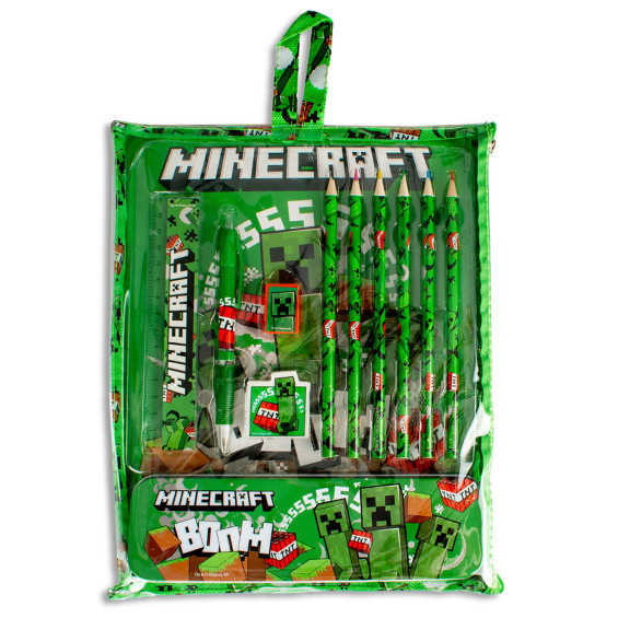 Minecraft Bumper Set en Bolsa Reutilizable