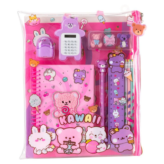 Estuche de Papelería Kawaii