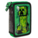 Minecraft Estuche con 2 Cremalleras