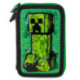 Minecraft Estuche con 2 Cremalleras