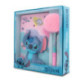 Stitch Cuaderno Squshy con Bolígrafo Pompón