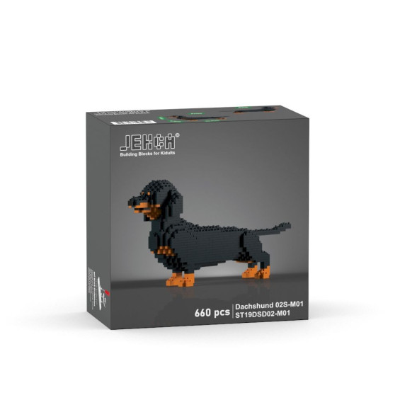 Jekca Perro Salchica 02-M01 Kit de Construcción