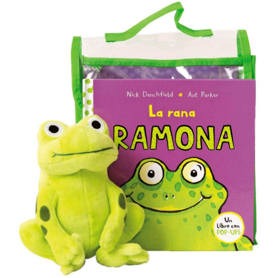 La Rana Ramona Pack con Peluche