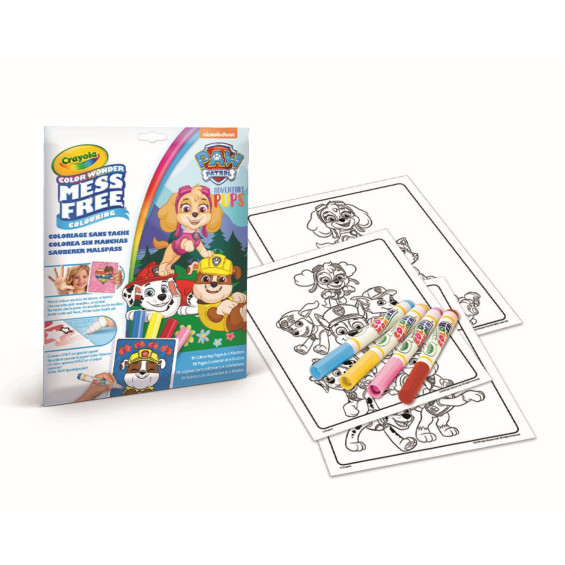 Crayola Color Wonder Colorea sin Manchas Paw Patrol