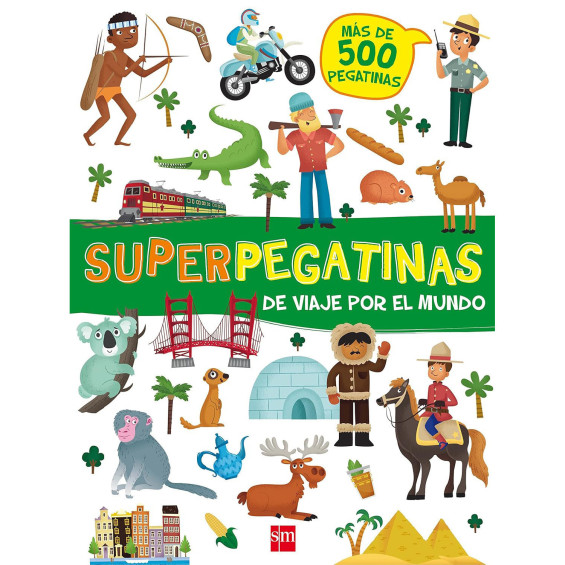 Superpegatinas de Viaje por el Mundo