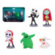 Pesadilla Antes de Navidad Pack con 5 Figuras