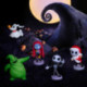Pesadilla Antes de Navidad Pack con 5 Figuras