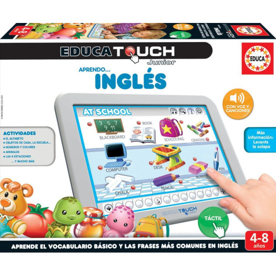 Educa Touch Junior Aprendo... Inglés Juego Educativo