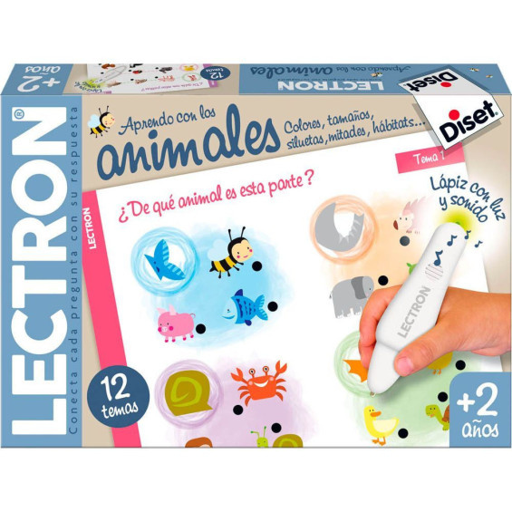 Diset Juego Educativo Lectron Baby Animales