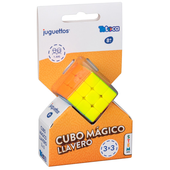 Tetoca Cubo Mágico LLavero 3 x 3