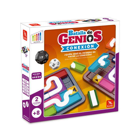 Lúdilo Batalla de Genios Conexión Juego de Mesa