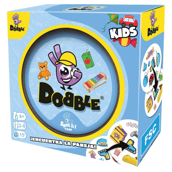 Asmodee Dobble Kids Juego de Cartas