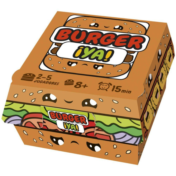 Asmodee Burguer ¡Ya! Juego de Mesa