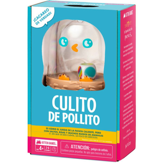 Asmodee Culito de Pollito Juego de Mesa
