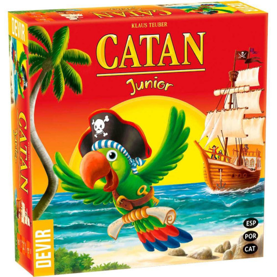 Devir Catan Junior Edición Trilingüe Juego de Mesa