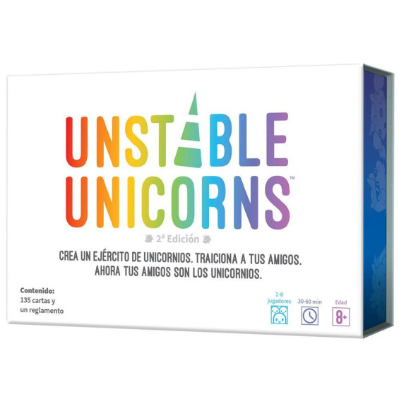 Asmodee Unstable Unicorns Juego de Mesa