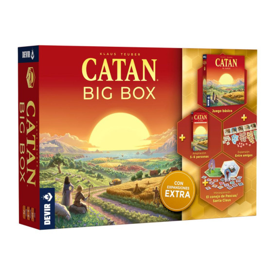 Devir Catan Big Box Juego de Mesa