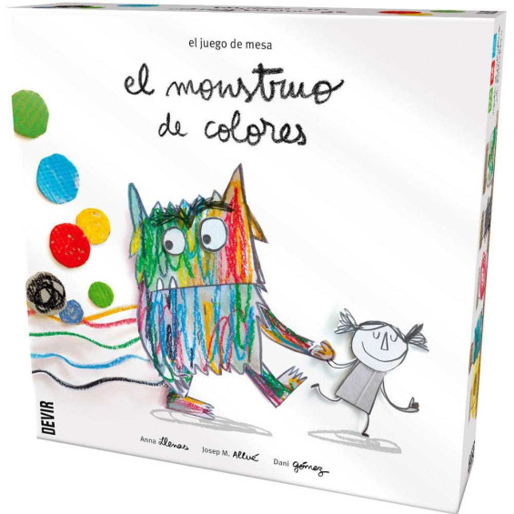 Devir El Monstruo de Colores Juego de Mesa