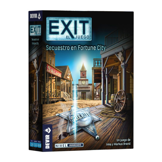 Devir Exit Secuestro en Fortune City Juego de Mesa